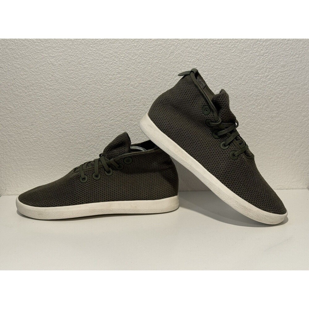 ALLBIRDS Womens Tree Toppers Shoes Sz 10 Olive High Top Running NO INSOLES - Picture 11 of 13